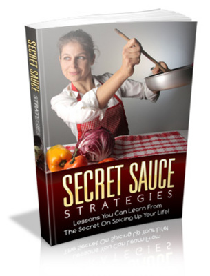Product picture  Secret Sauce Strategies-PLR  Secret Sauce Strategies-PLR 