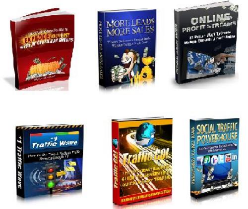 Product picture Traffic and List Building Package-Mrr ebooks